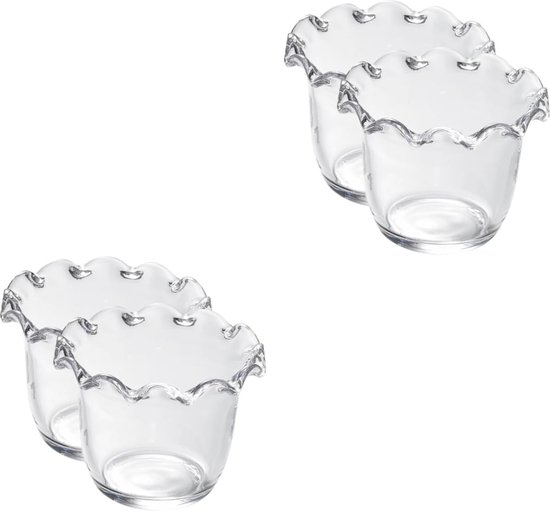 Gekleurd Ijscoupeglas, Korte Cocktailbeker, Dessertbeker met Glazen Voet, Gekleurd Ijstheeglas voor Ijscoupe, Ijs, Cocktail, Salade, Kruiderij, Kleinigheid(Wit geel Gekleurd Ijscoupeglas, Korte Cocktailbeker, Dessertbeker met Glazen Voet, Gekleurd Ijstheeglas voor Ijscoupe, Ijs, Cocktail, Salade, Kruiderij, Kleinigheid(Wit geel