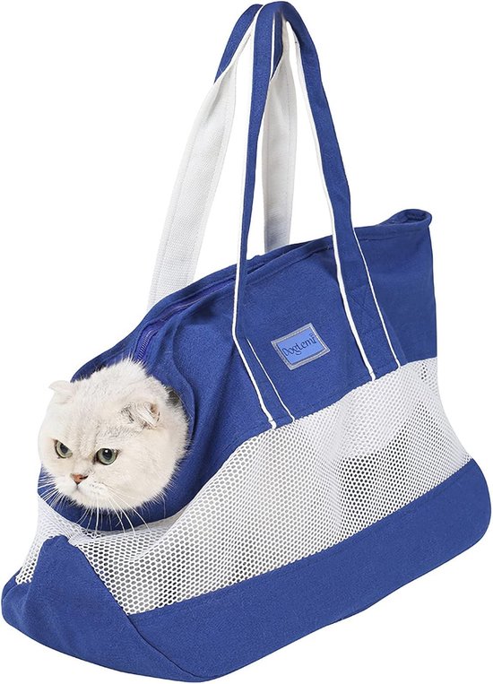 ALLSOPETS Hondendraagtas voor katten, opvouwbare draagtas voor katten ALLSOPETS Hondendraagtas voor katten, opvouwbare draagtas voor katten