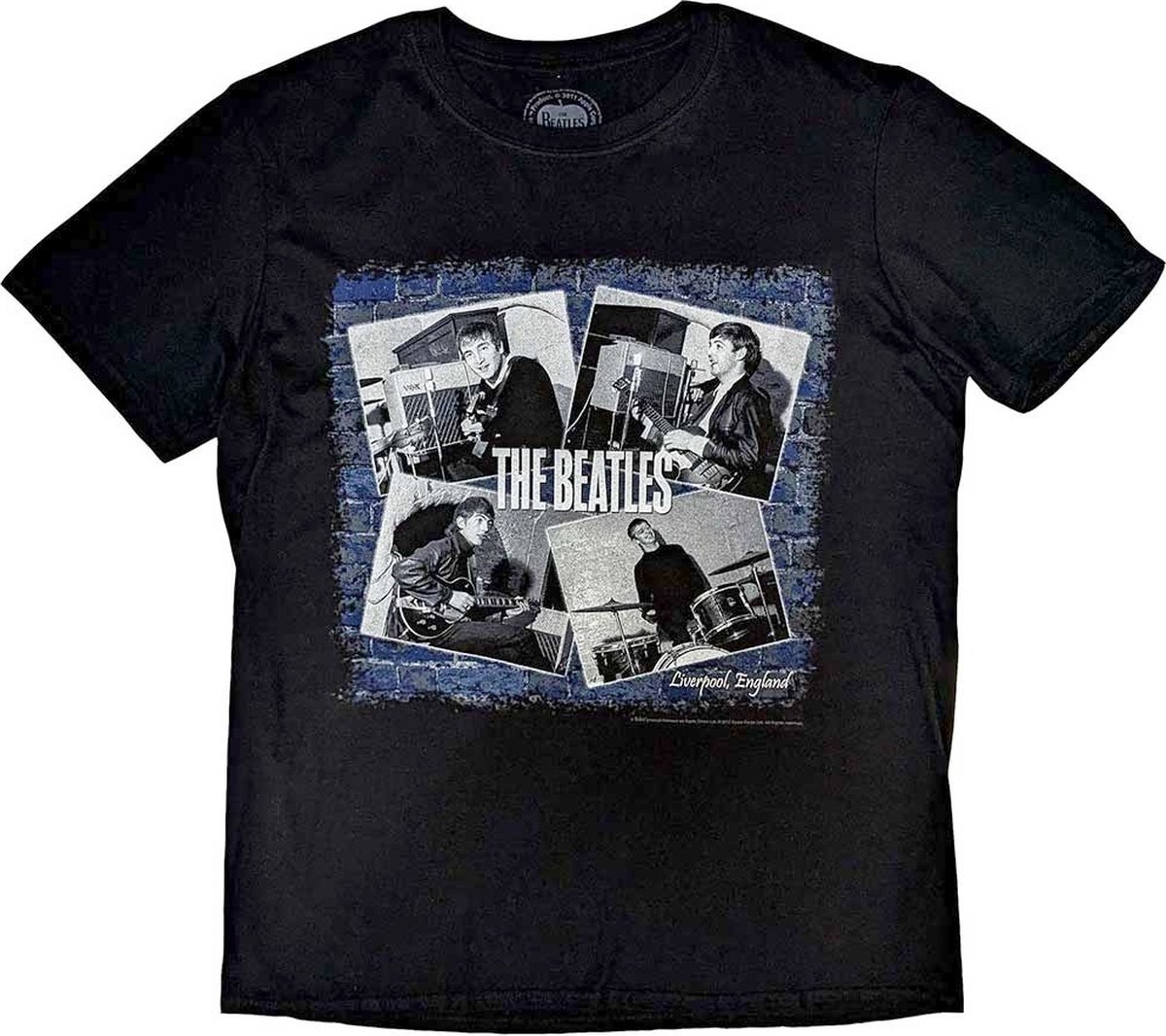 The Beatles - At The Cavern Heren T-shirt - XXL - Zwart