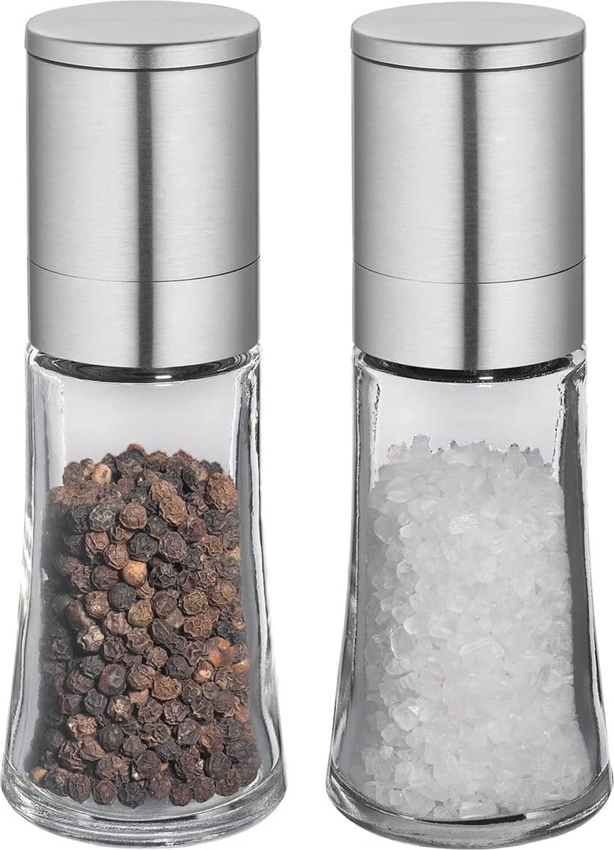 Peper- en zoutmolen set - 2-delige molens voor keuken en tafels