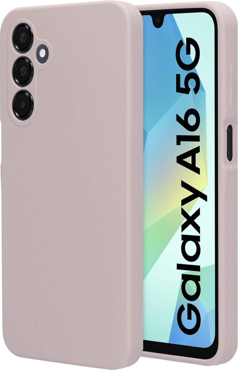 Mobiparts hoesje geschikt voor de Samsung Galaxy A16 - Siliconen - Roze