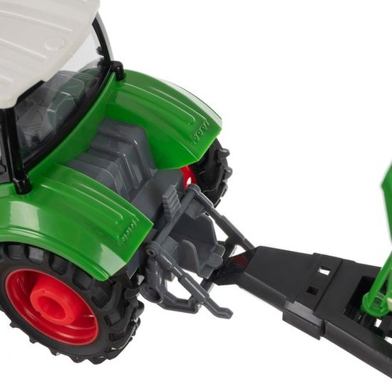 Amewi RC-tractor met cultivator, geluid & licht, 1:24 RTR groen RC afstandsbediening