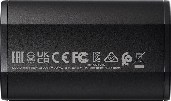 ADATA SD 810 Serie - Externe SSD - 500GB - USB 3.2 Gen 2x2 - IP68 van Adata — afbeelding 5