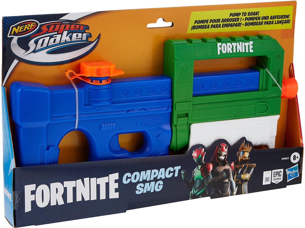 NERF Fornite SuperSoaker SMG - Waterpistool — afbeelding 2