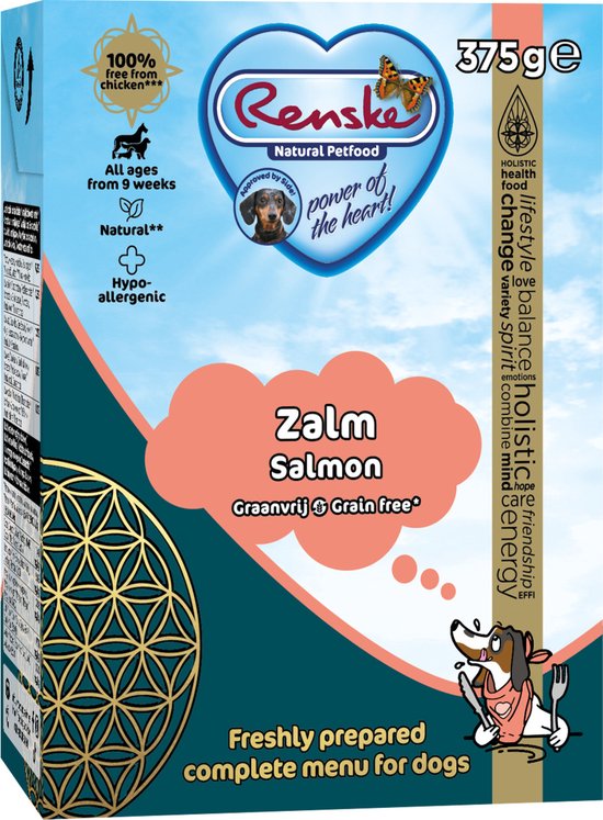 Renske Vers Graanvrij - Tetrapack 375 g - Hondenvoer - Kip