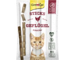 GimCat Sticks Gevogelte 4 stuks