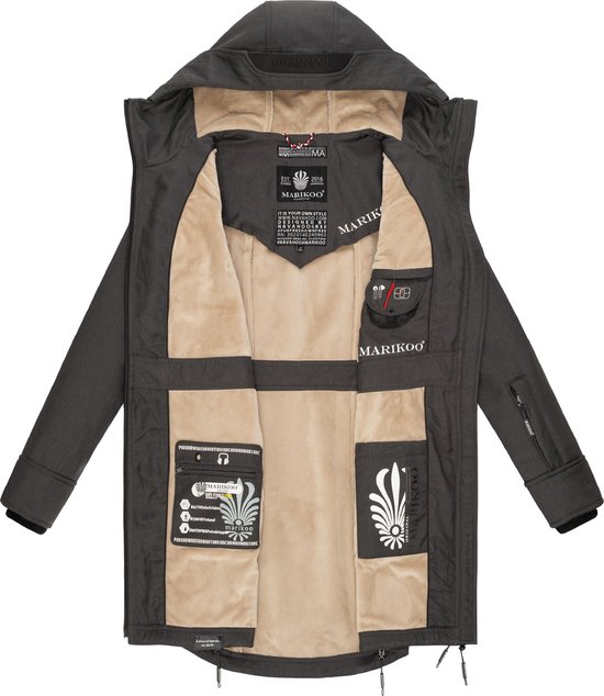 Marikoo Damen Veste fonctionnelle Racquellee