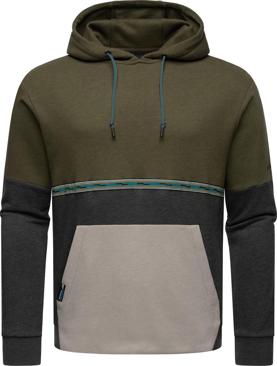 Ragwear heren capuchon Blocky Hoody