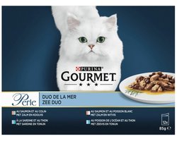 Gourmet Perle Mini Filets Multipack Zee Duo in Saus 12 x 85 gr