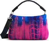 Desigual Schoudertas Bols Ona Crossbody Bag Fuchsia Veelkleurig