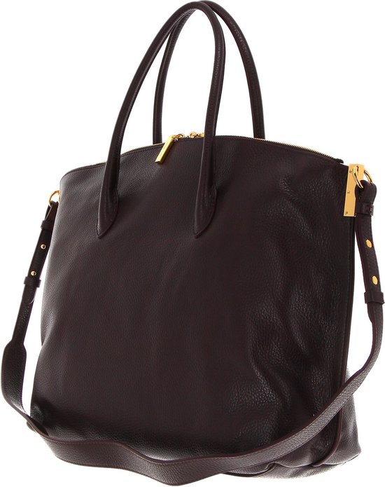 COCCINELLE Cuir Sac à main Sac à épaule bandoulière Estelle Handbag Aubergine Violet foncé