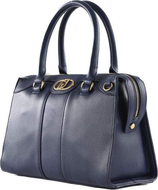 LIU JO Sac à main Sac à épaule bandoulière Anaba Boston Bag Dress Blue Bleu marine