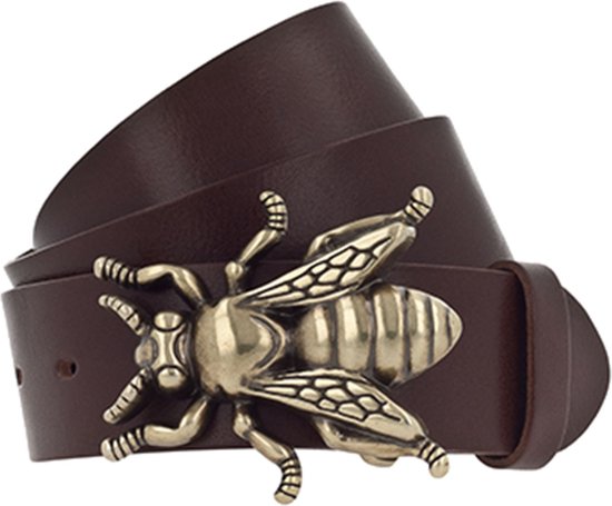 Vanzetti Cuir Ceinture 40mm Leather Belt W80 Dark Brown Marron foncé