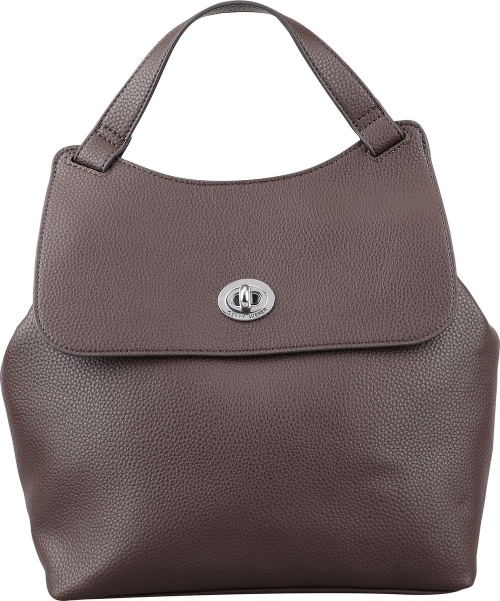 GERRY WEBER Vrije tijd rugzak Rugzak Paloma Backpack Darkbrown Donkerbruin
