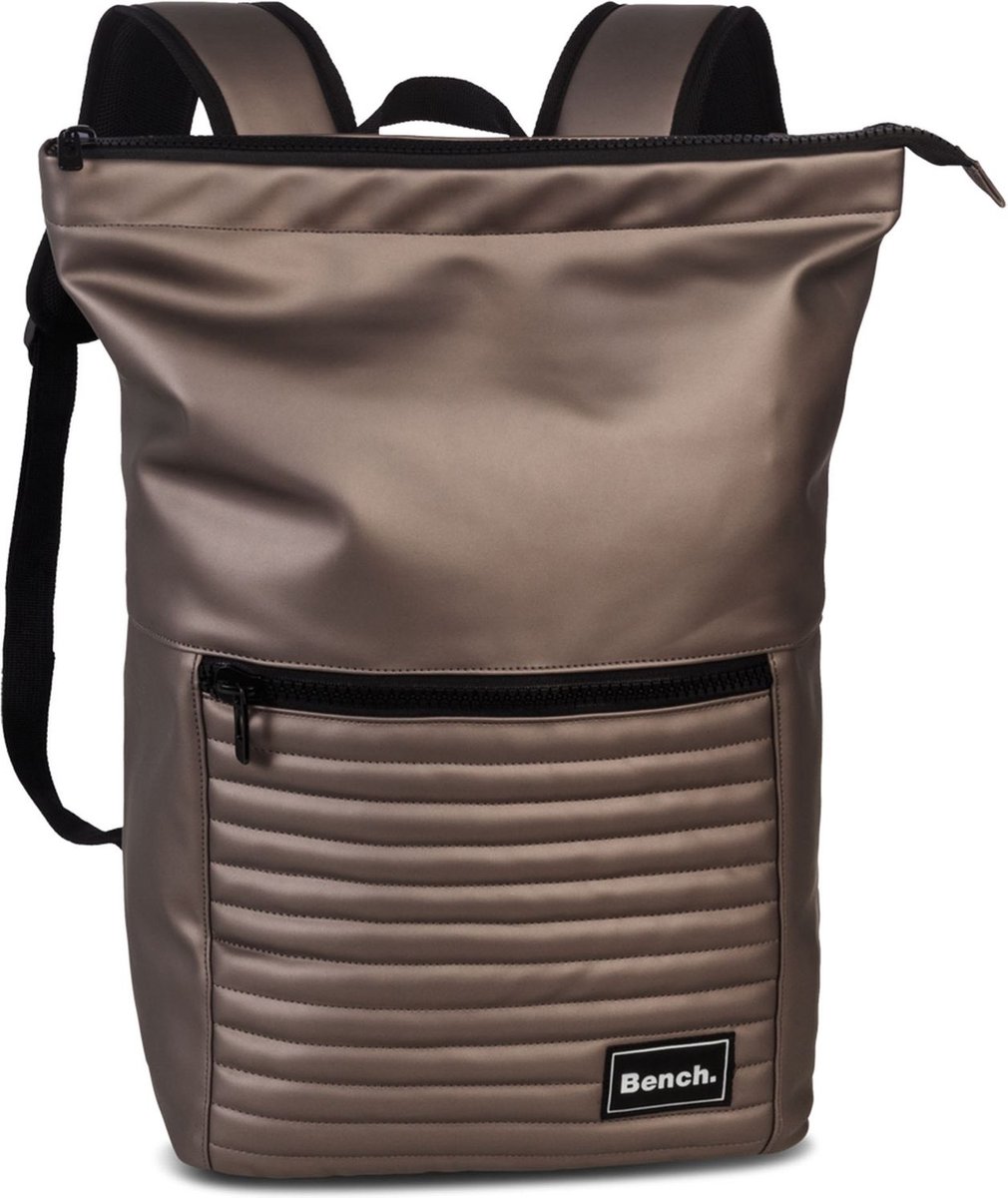 Bench. Daypack Rugzak met laptopvak Hydro Backpack Greybrown Taupe
