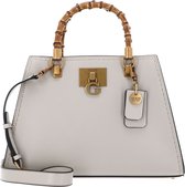 GUESS Sac à main Sac à épaule Stephi Bamboo Satchel Stone Beige bol - Main Image
