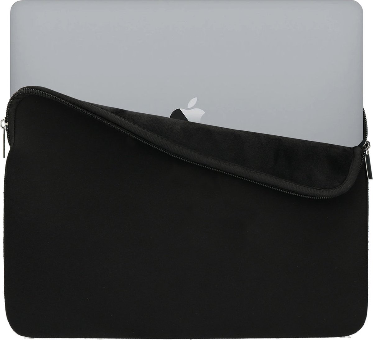 Mobiparts Neoprene geschikt voor Macbook Sleeve 13-inch - Zwart