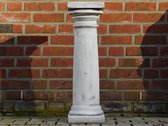 Piédestal en pierre - Rond Carré - 80 cm - Colonne