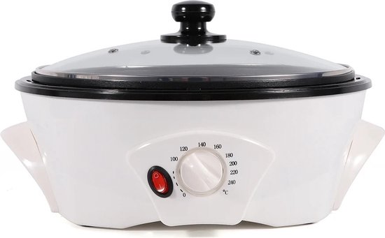 Botec elektrische Koffie brander – koffiebrander voor thuis – koffiemolen – Perfecte Thuisoplossing voor Verse Koffiebonen – resultaat in 35 minuten