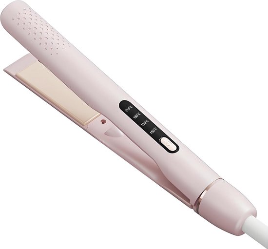 Stijltang roze-2 in 1-Snelle verwarming-steil en krul het - Stijltang - €28,66