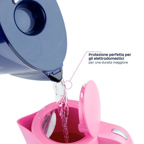 BWT AQUAlizer Home Waterfilter, blauw, incl. 1 magnesiumfilterpatroon, waterfilter voor drinkwater, voor gerechten en dranken, filtert kalk, chloor, lood en koper