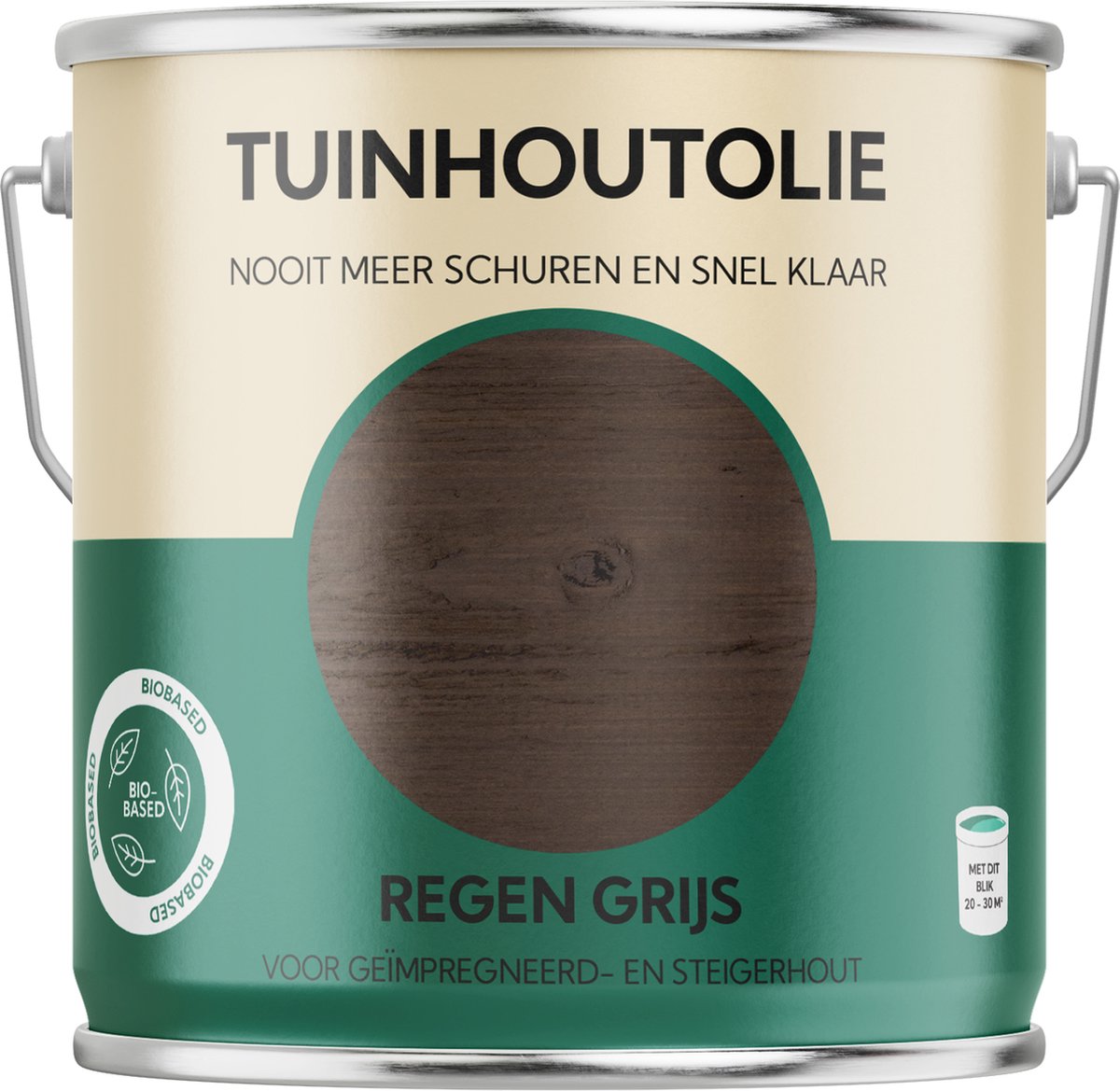 Tuinhout Olie - Regen Grijs-2500ml