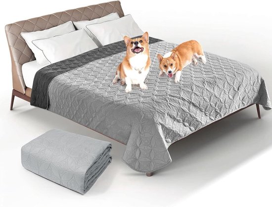 Waterdichte hondendeken, 200 x 130 cm, wasbaar, huisdierdeken voor onderweg, waterdichte huisdierbankhoes, hondendeken, bankbescherming/bedbescherming, lekvrije beschermhoes voor bank, bed, autostoel Waterdichte hondendeken, 200 x 130 cm, wasbaar, huisdierdeken voor onderweg, waterdichte huisdierbankhoes, hondendeken, bankbescherming/bedbescherming, lekvrije beschermhoes voor bank, bed, autostoel