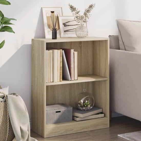 vidaXL Wandbeugel TV-kast Sonoma Eiken 59,5 x 31 x 30 cm - Kasten | Televisiemeubels