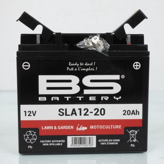 SLA accu BS Battery 12V 21Ah onderhoudsvrije motor accu voor BMW 1150 R GS 2000-2006, NH12-20, YT19BL-BS