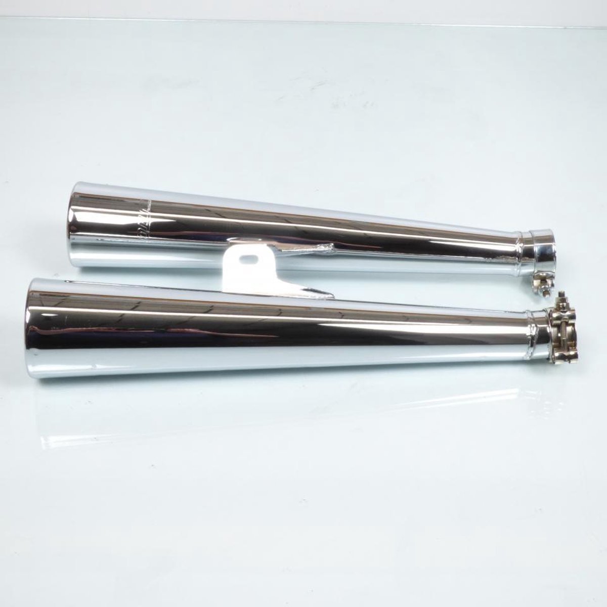 Silencieux d échappement SITO pour Moto Kawasaki 750 LTD Custon Bicylindre 1982 à 1984 1287 Neuf