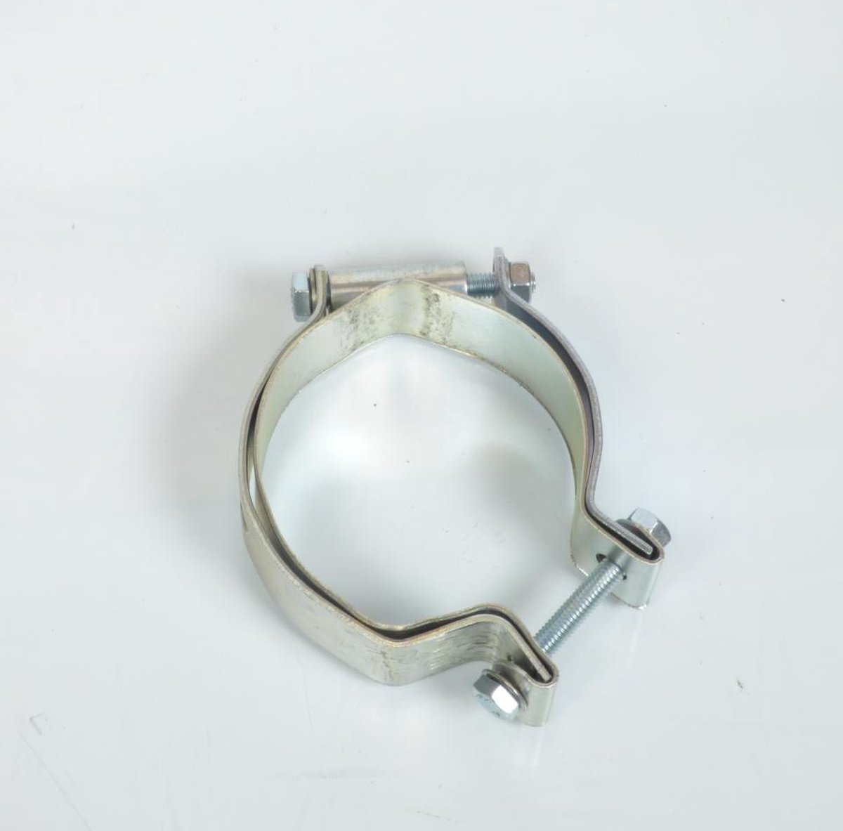 Collier de pot d'échappement à double fixation pour mobylette MBK AV7 Neuf