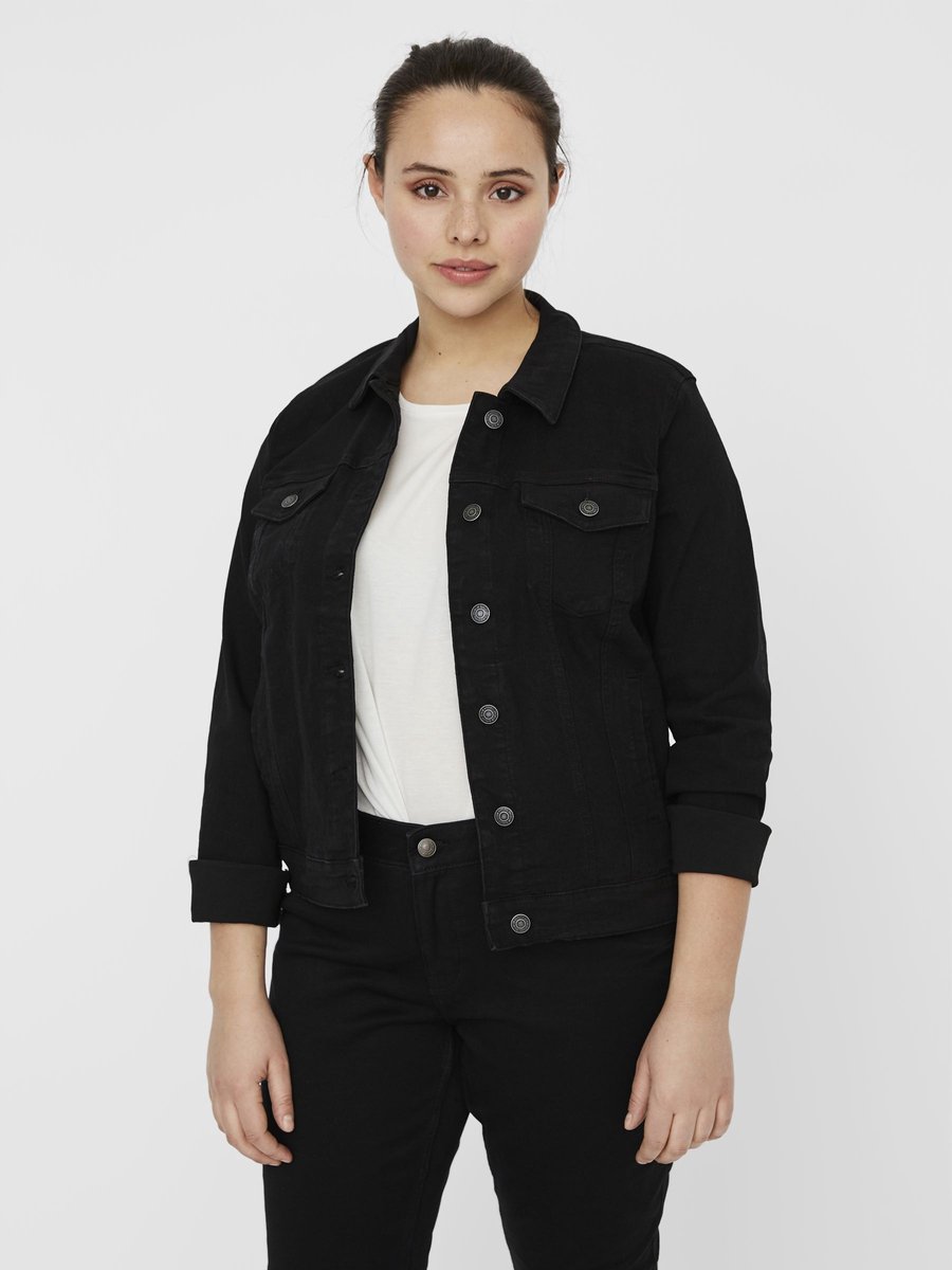 Vero Moda Curve Denim jas VMRUNA Jas