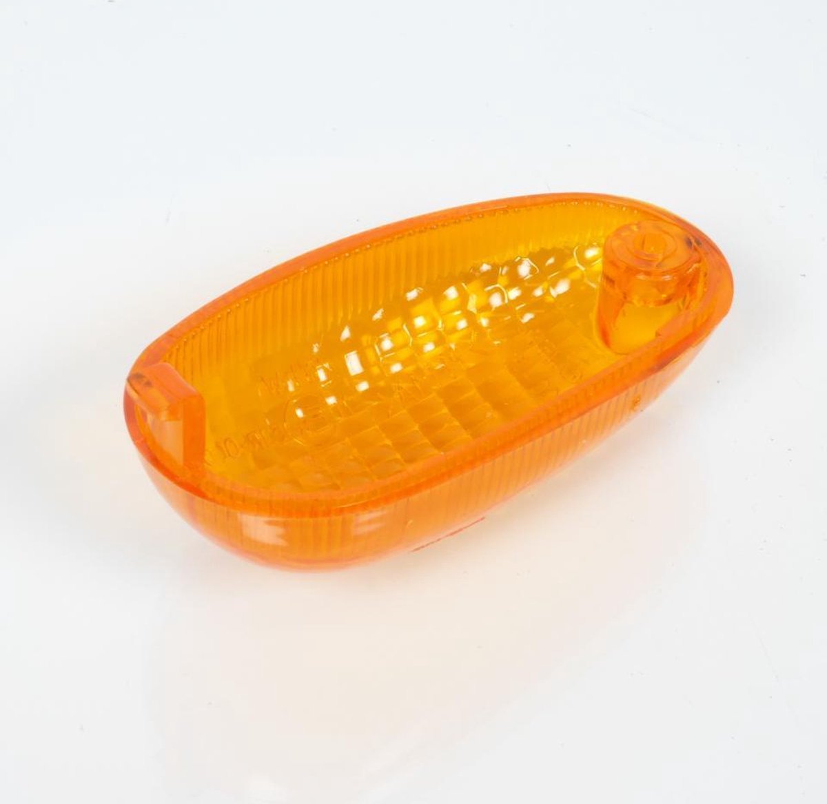 originele knipperlichtkap voor gilera 50 storm scooter 1994 tot 1996 210589-s / linksvoor oranje nieuw