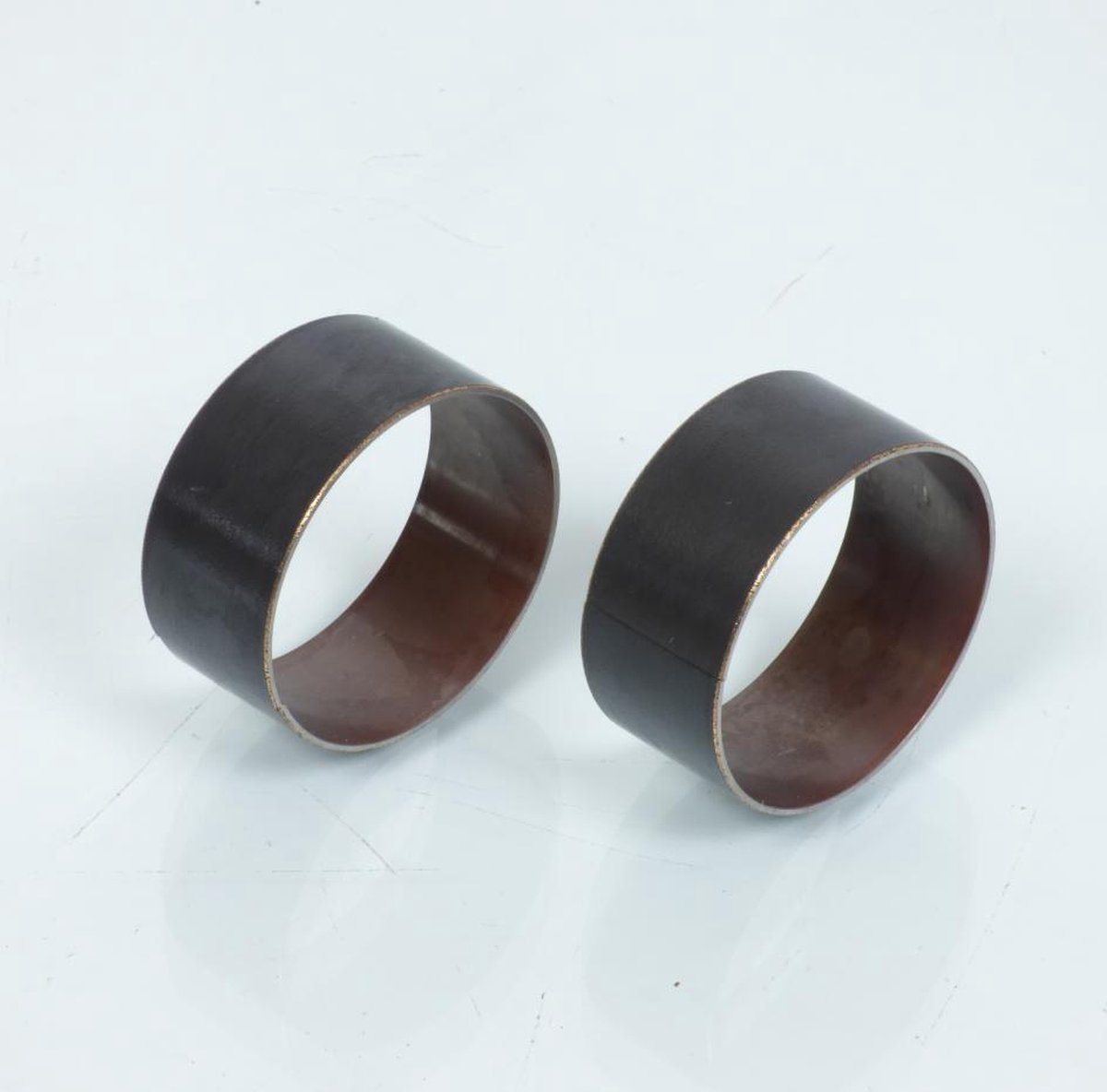 Paire de bague de friction intérieur pour moto Honda 900 Hornet 2002 à 2006 43mm