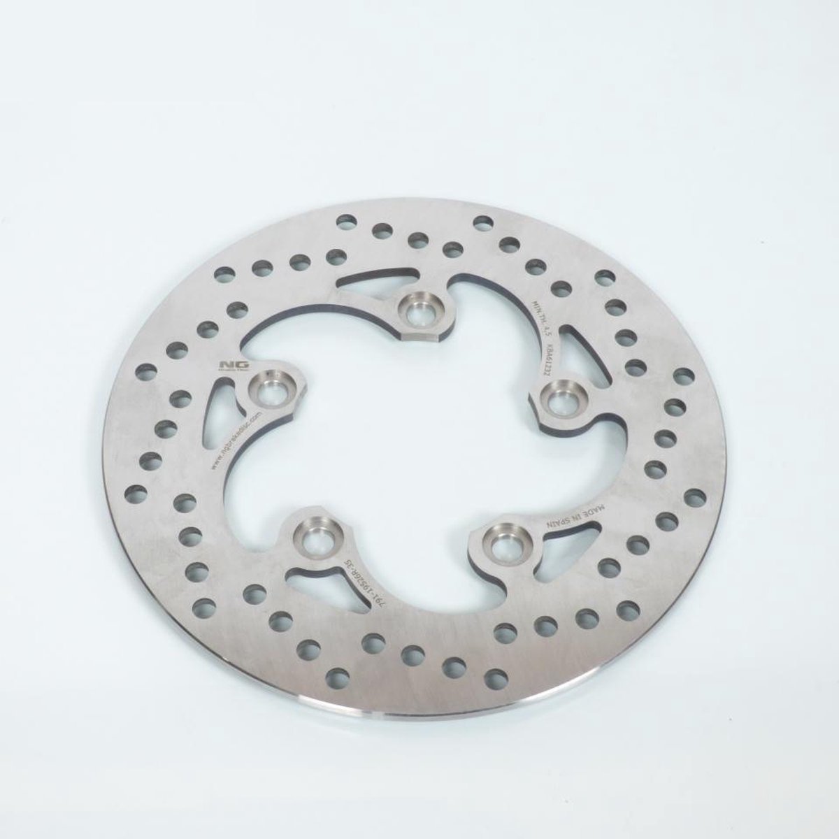 achterremschijf ng remmen voor suzuki 1000 tl r 1998 tot 2002 220x89x5mm / 791 / ar nieuw