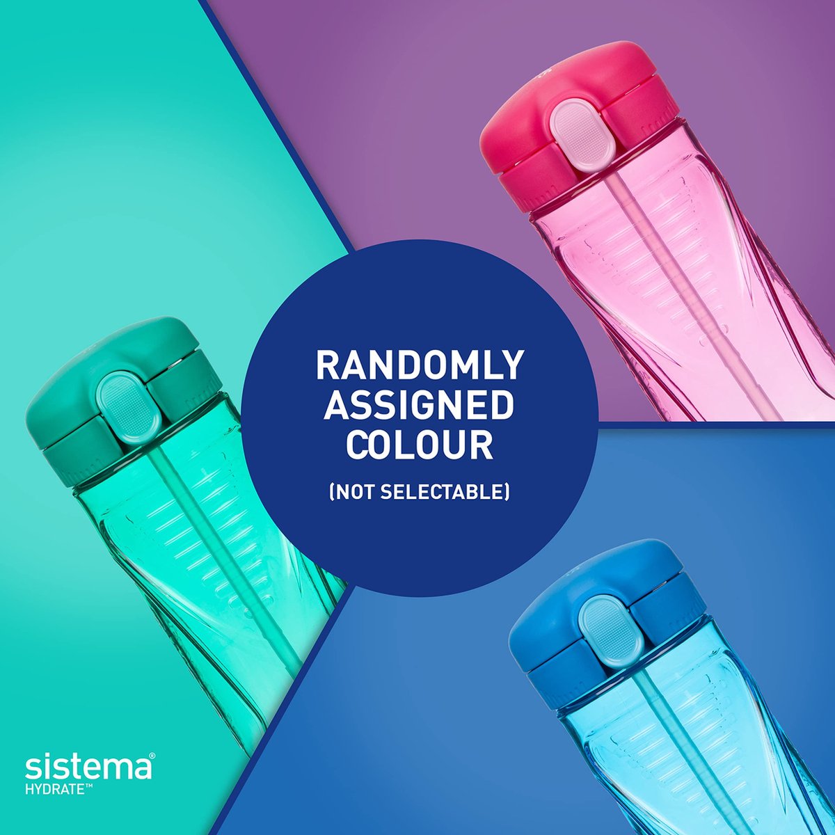 Sistema Quick Flip Drinkfles - 520ml - Roze