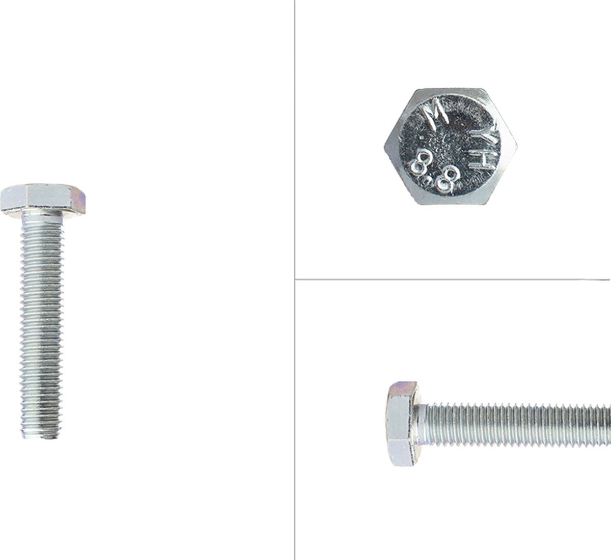 Wovar Tapbouten Verzinkt M10 x 50 mm | 100 stuks