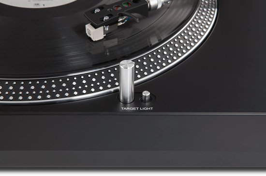 TechniSat TECHNIPLAYER LP 300 - professionele USB-DJ-platenspeler (met scratch-functie en digitaliseringsfunctie, toerental: 33/45 omw/min, kwartsgestuurde directe aandrijving) zwart — afbeelding 5
