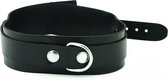 Kiotos - Rubberen Collar met Gesp - Zwart
