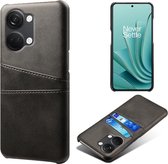 Coverup Hoesje - Geschikt voor OnePlus Nord 3 Hoesje - Coverup Dual Card Back Cover - Zwart