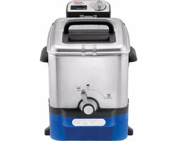 Tefal Oleoclean Pro Inox & Design FR8040 - Koude zone frituurpan - 3,5 L - 2300W - Oliefiltersysteem - Beste uit de test consumentenbond Augustus 2025
