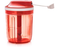 Tupperware SuperSonic Chopper - Groentesnijder - Uiensnijder - Uienhakker - Multi-hakker voor Groenten, Noten, Knoflook - Mixer - Hakker met Koord - Met de Hand bedienbaar Snijder