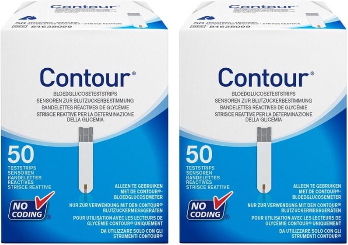 Goedkoopste Bayer Contour Teststrips Bundel 2x50 stuks
