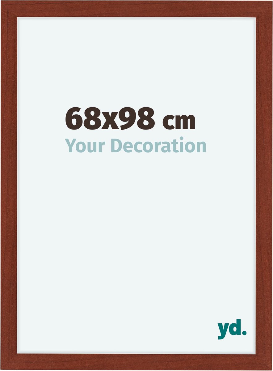 yd. Your Decoration - Fotolijst 68x98 cm - MDF - Kersen - Como