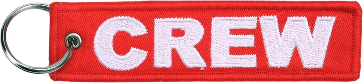 Fostex Sleutelhanger Crew rood
