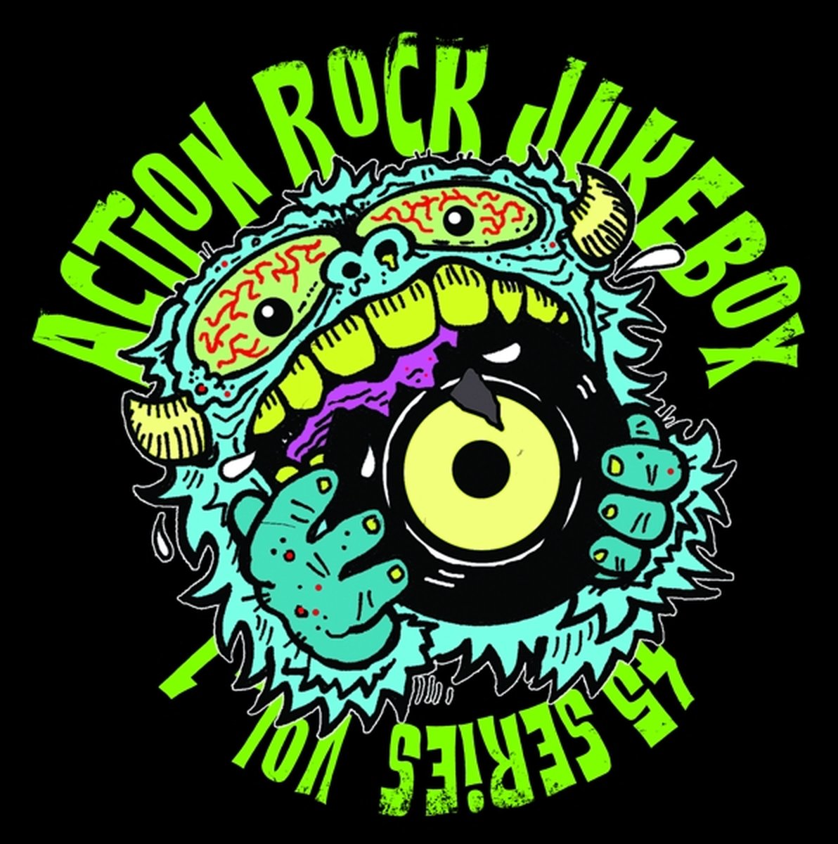 Various Artists - Action Rock Jukebox 45 Series, Vol. 1 (LP)