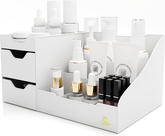 360° Roterande Borste Organizer Kosmetisk Organizer Kosmetik Make Up Organizer Tragbare