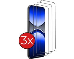 Screenprotector - 3 Stuks - Geschikt voor OPPO Find X8 Pro - Full Cover - Beschermglas - Gehard Glas - Tempered Glass - Screen Protector