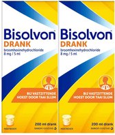 Bisolvon Drank Vastzittende Hoest - 2 x 200 ml