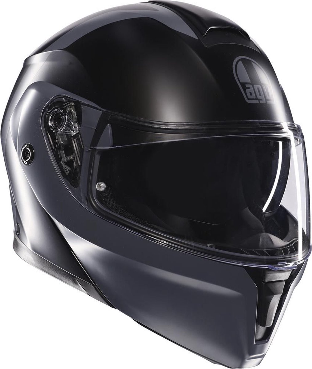 AGV Streetmodular systeemhelm Resia mat zwart grijs S